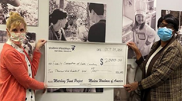 Modern Woodmen chapter supports Family Connection of South Carolina’s Buddy Walk 2021