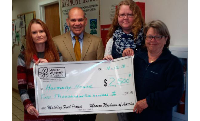 Modern Woodmen Helps Raise Funds For Harmony House