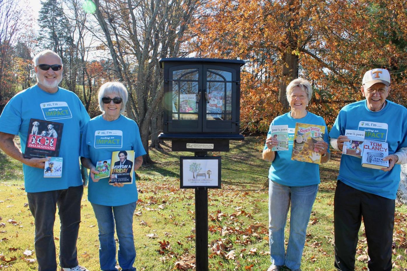 Modern Woodmen members, Sequoia Hills neighborhood establish ‘Little Free Library’