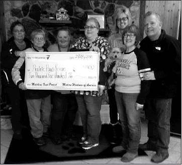Modern Woodmen donates funds to Prairie Paws Rescue