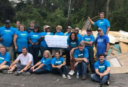 Modern Woodmen help in Florence cleanup