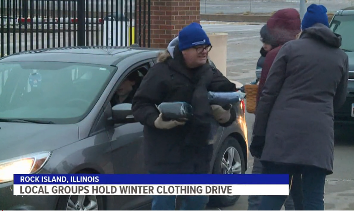 Modern Woodmen & SAL Community Services hold winter clothing drive in Rock Island
