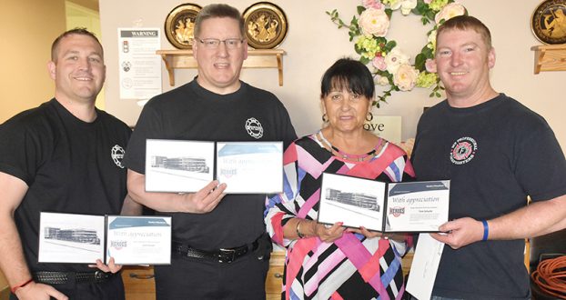 Austin firefighters honored for saving child’s life