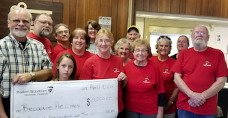 Modern Woodmen teams up with Because He Lives Food Pantry