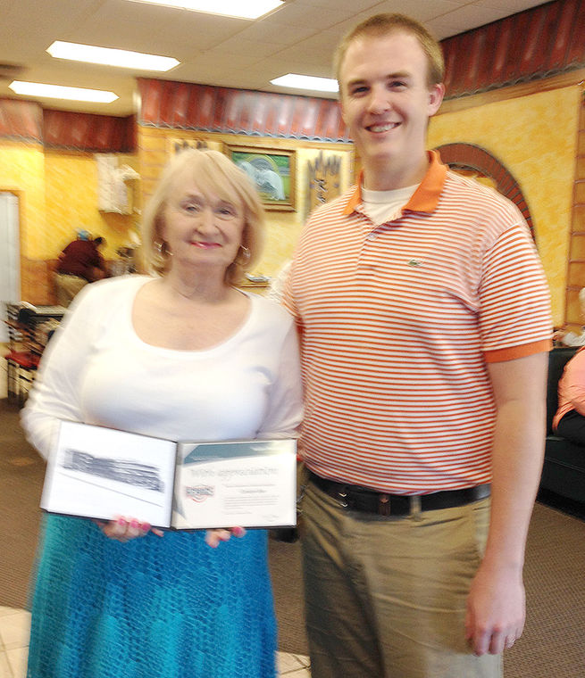 Local Modern Woodmen Members Honor Rogersville’s Elder