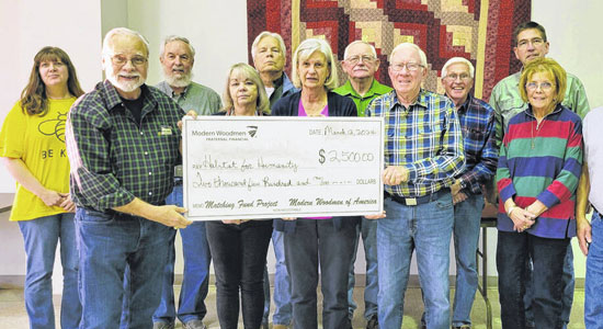 Modern Woodmen matches funds for Habitat golf outing